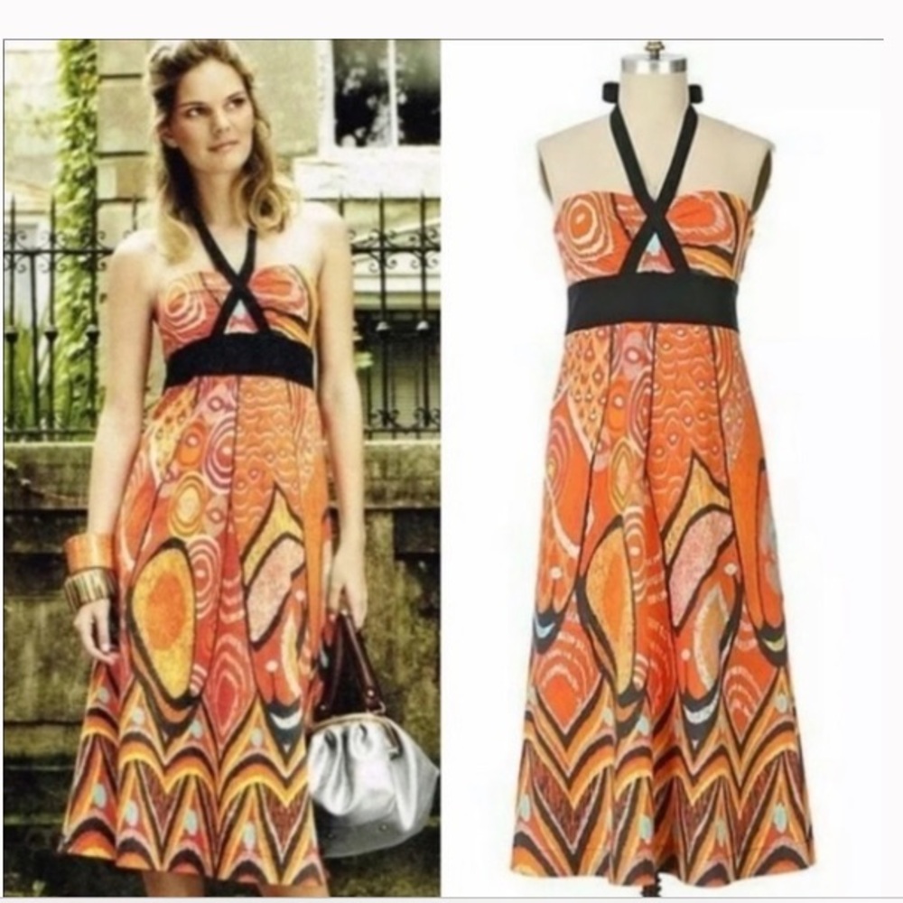 Maeve size 0 halter dress